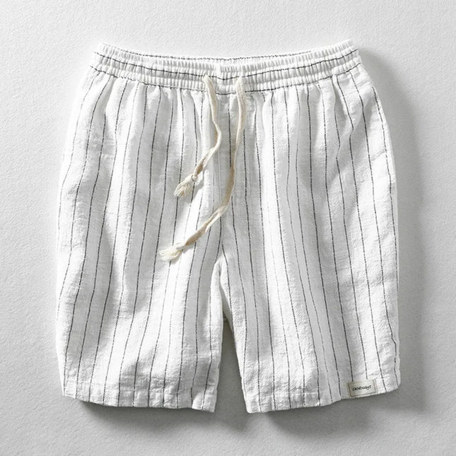 Tobias | Relaxed Men's Shorts – Drawstring Striped