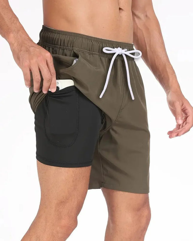 Torin | Quick-Dry Swim Shorts – Men's Performance Beach Style
