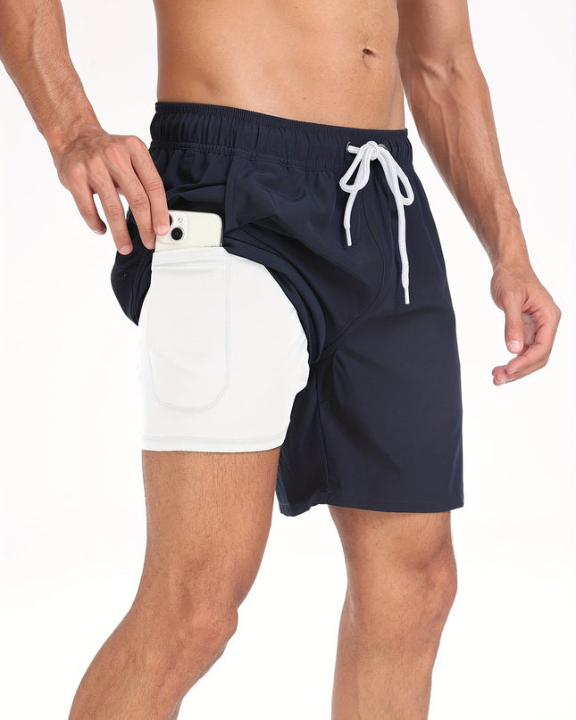 Torin | Quick-Dry Swim Shorts – Men's Performance Beach Style