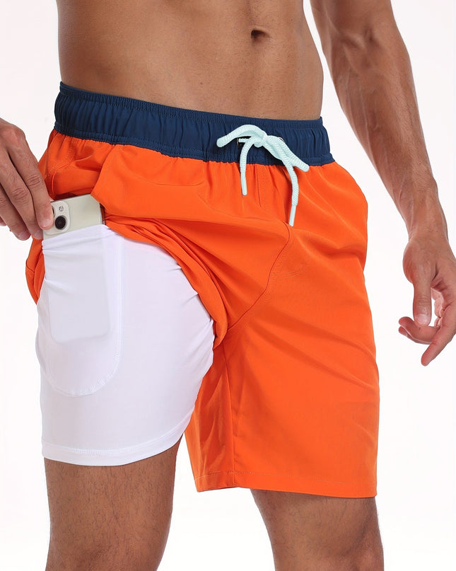 Torin | Quick-Dry Swim Shorts – Men's Performance Beach Style