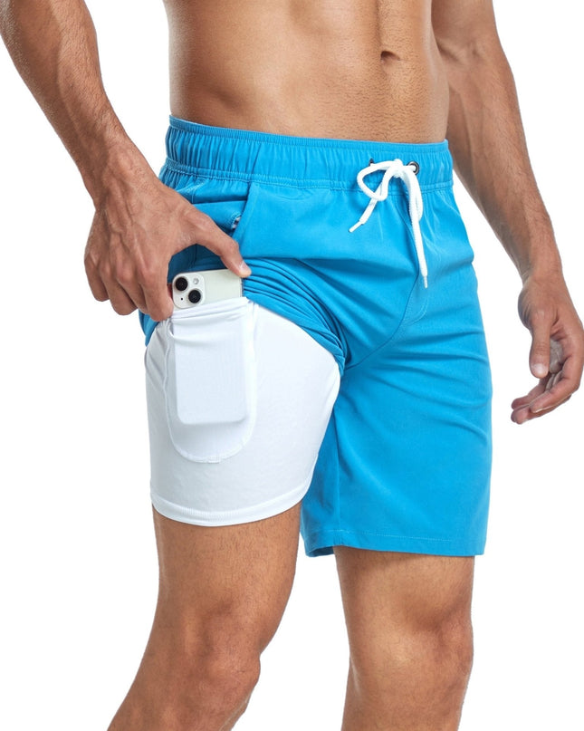 Torin | Quick-Dry Swim Shorts – Men's Performance Beach Style