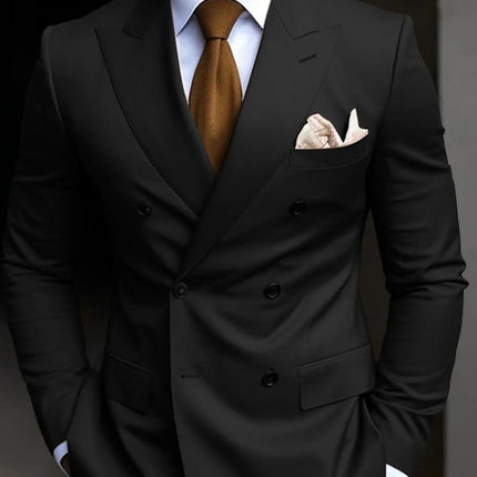 Valen | Tailored Men's Suit – Double-Breasted Classic