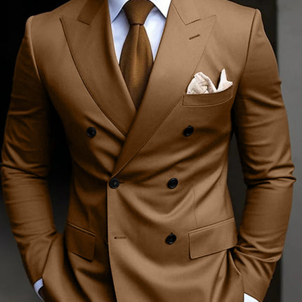 Valen | Tailored Men's Suit – Double-Breasted Classic