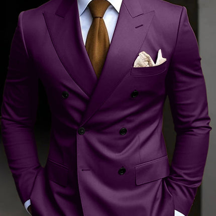Valen | Tailored Men's Suit – Double-Breasted Classic