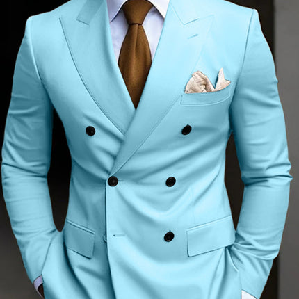 Valen | Tailored Men's Suit – Double-Breasted Classic