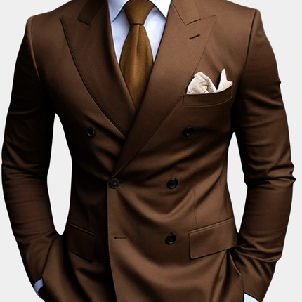 Valen | Tailored Men's Suit – Double-Breasted Classic