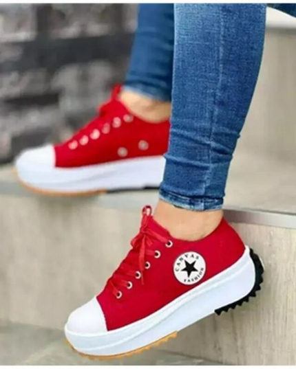 Linda - Trendy Chunky Sole Sneakers for Everyday Wear