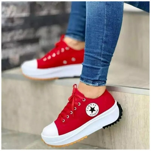 Linda - Trendy Chunky Sole Sneakers for Everyday Wear