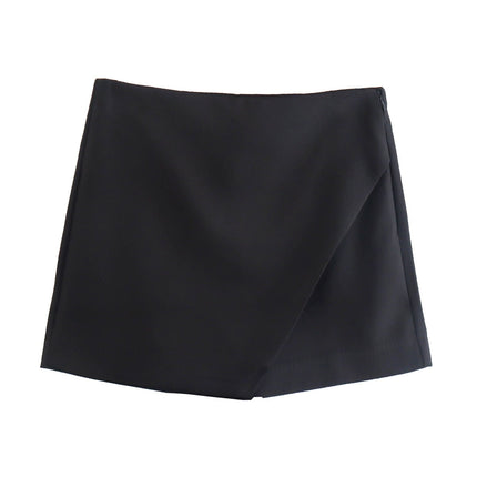 Vespera | Tailored Wrap Skort – Women's High-Waisted Style