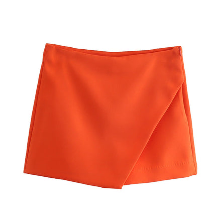 Vespera | Tailored Wrap Skort – Women's High-Waisted Style