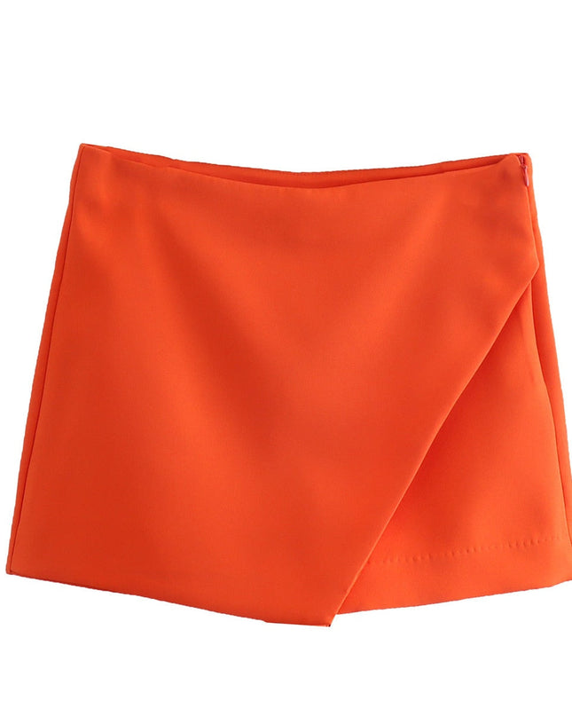 Vespera | Tailored Wrap Skort – Women's High-Waisted Style