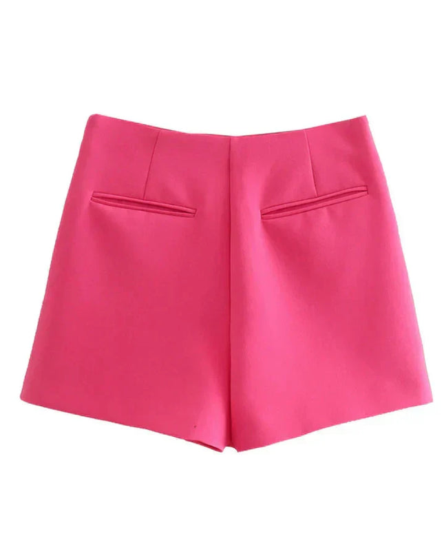 Vespera | Tailored Wrap Skort – Women's High-Waisted Style
