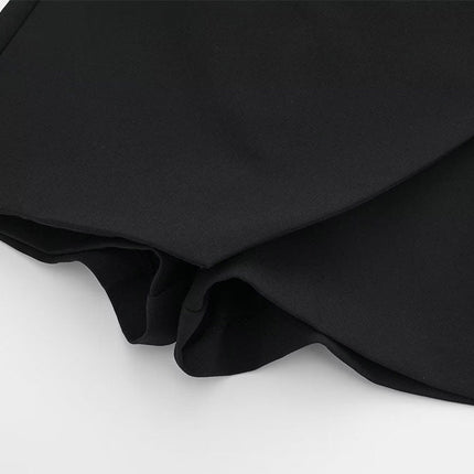 Vespera | Tailored Wrap Skort – Women's High-Waisted Style