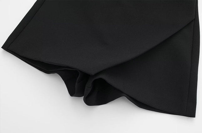Vespera | Tailored Wrap Skort – Women's High-Waisted Style