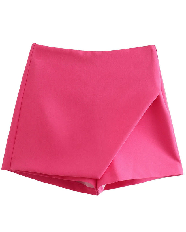 Vespera | Tailored Wrap Skort – Women's High-Waisted Style